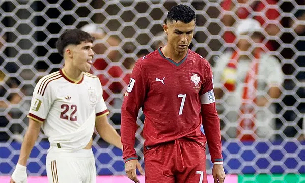 C罗6届世界杯11球终结，41岁葡萄牙传奇最后一战出局