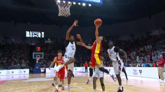 [咪咕全场集锦]🏀世亚预-中国男篮5人上双大胜卡塔尔！杨瀚森20分钟15分9板